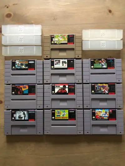 Super Nintendo SNES games from $5, View more