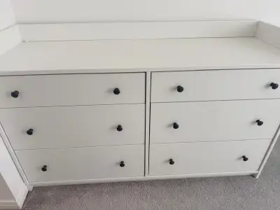 Moving Sale – IKEA HEMNES 6-Drawer Dresser | White, View more