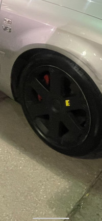 Audi s4 rims 17 inch and tires set of 4 