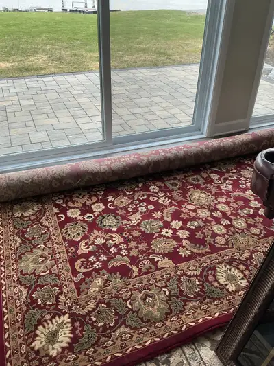 Moving sale rugs pictures, and snow blower, lamps etc, View more