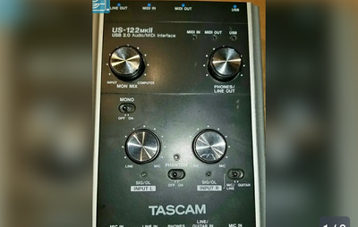 TASCAM Us 122mk29/prend echanges/recupere audio 70s tout etat, View more