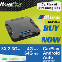 NCP0024 HansPilot CarPlay Ai TV Box For BMW Android 13 Wireless