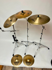 Price Reduced! HUGE Discount! Drum Cymbal & Stand Package