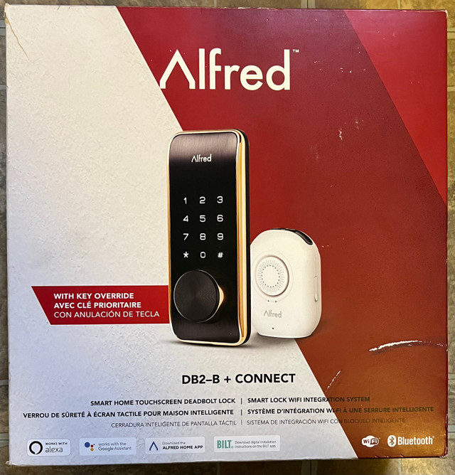 Alfred Smart Home Electronic Deadbolt  in Security Systems in Pembroke