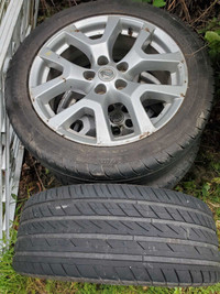 Nissan 18 inch rims with Ovation 245/45/18
