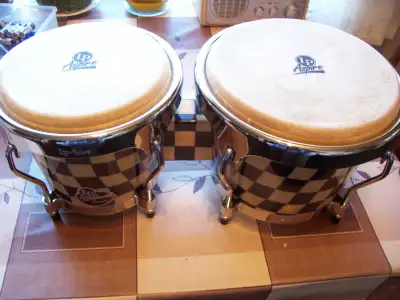 LP aspire "accents" solid wood bongo drums, View more