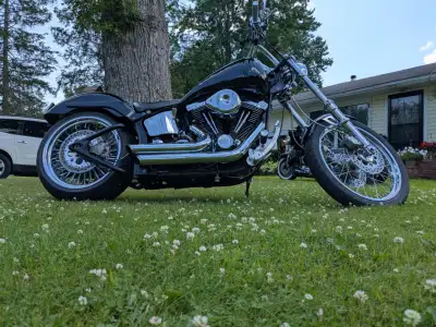 Harley 1HD1 softail with thousands in add ons and new parts and paint winter 2024/25 Parts list in p...