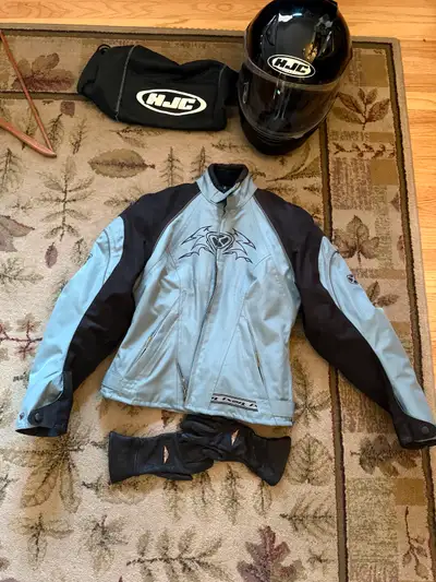 Sold as a set or separately HJC Motorcycle Helmet, Model CL-SP, Size Adult XXS in Excellent, Like-Ne...