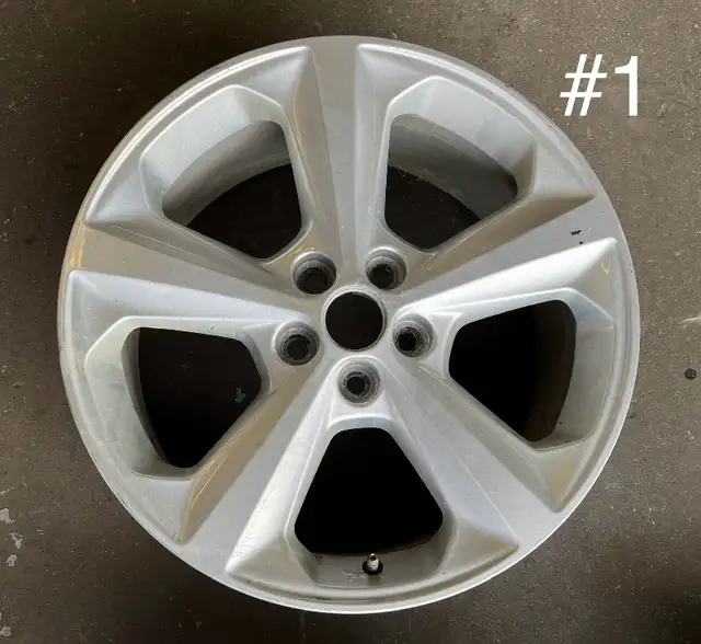 Set of Ford OE factory 18 x8 wheels + TPMS  2016+ 5x114.3 in Tires & Rims in Markham / York Region - Image 3