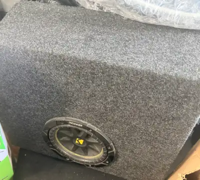 Selling two subwoofers with amplifier. Message if interested!