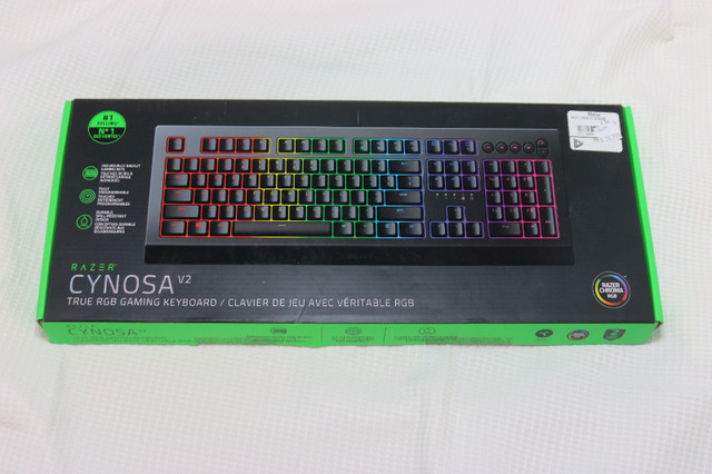 Razer Cynosa V2 Gaming Keyboard: Customizable (#5029) in Mice, Keyboards & Webcams in City of Halifax