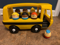 Vintage 1980’s Little Tikes Toddle Tots School Bus Complete