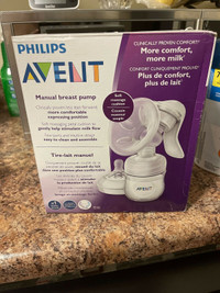 Avent manual breast pump 