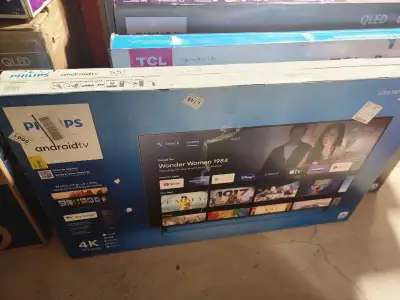 55" & 65" PHILIPS 4K GOOGLE & ROKU TV's!, View more