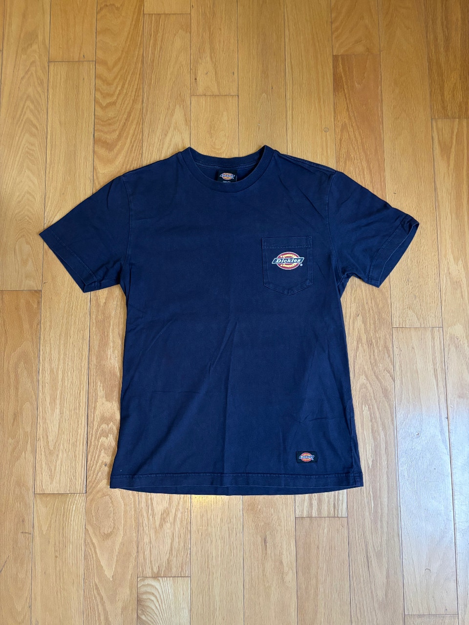 Dickies, Vintage Dickies Pocket T Shirt Navy M
