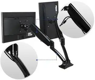 Flexispot F7D Desk Mount Dual Monitor Mount $69!, View more