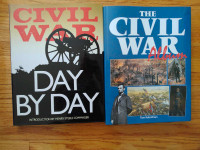 Civil War hardcover used books (2)