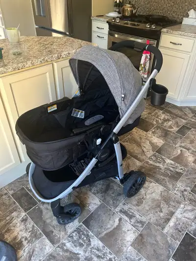 Graco Car seat, and stroller, View more