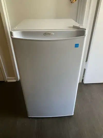 White Danby Mini Fridge, View more