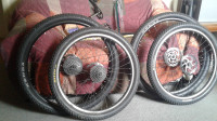 Mountain Bike wheels and parts