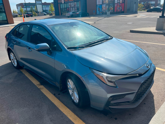 Toyota Corolla 2024 SE low mileage for sale in Cars & Trucks in Edmonton - Image 3
