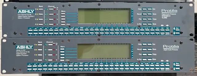Protea Ashly digital equalizer in Pro Audio & Recording Equipment in London - Image 2