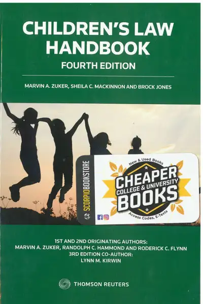 Children's Law Handbook 4E Zuker 9780779891535, View more