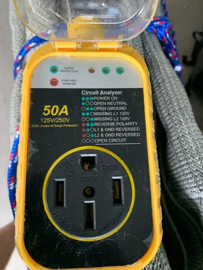 I'm selling a used 50A RV Surge Protector with Circuit Analyzer, designed to protect your RV against...