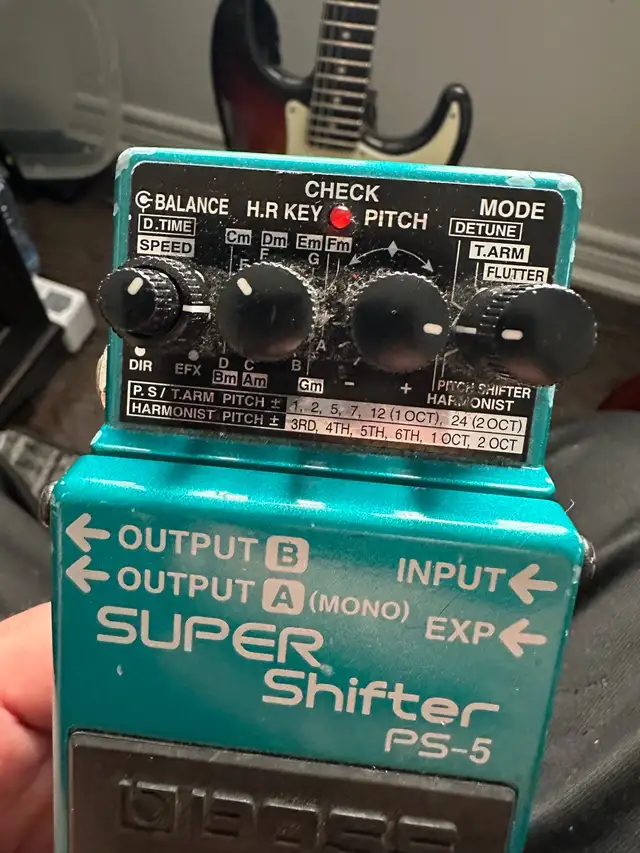 Boss PS 5 Super Shifter- Harmonist  Pitch Shifter/ Octave in Amps & Pedals in Mississauga / Peel Region - Image 3