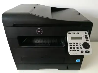This is an used laser printer for small office or workgroup Copy, Scan, Print, Fax Model: B1265dnf W...