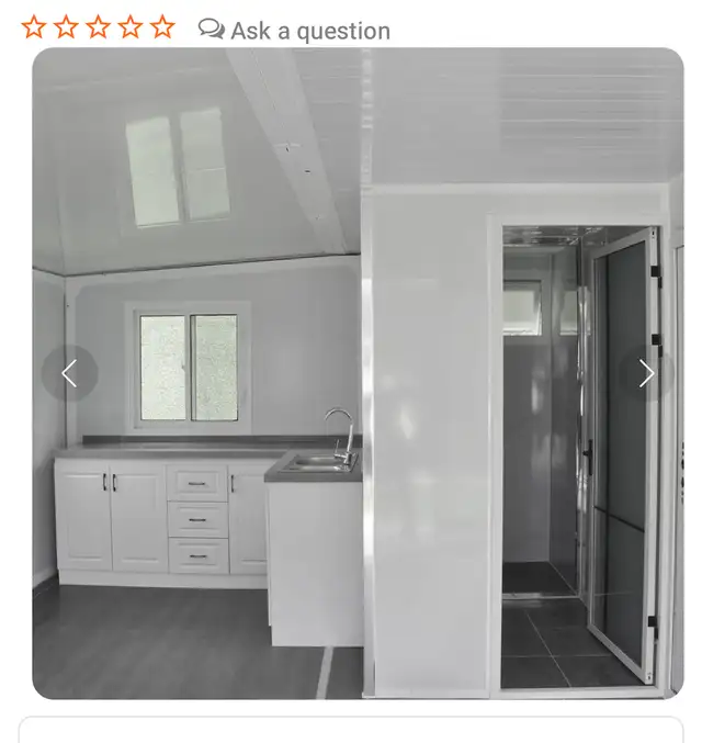 Brand new tiny home never used or put up yet 400 sq feet complet62854409014146123