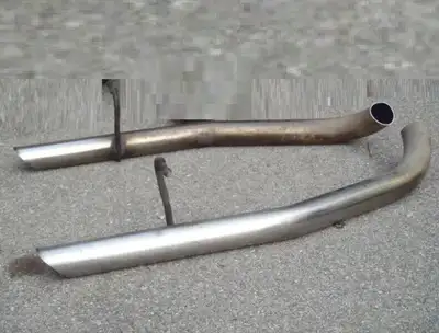 O.E.M. FORD TAKE-OFF PARTS FOR SALE. USED STAINLESS STEEL EXHAUST OUTLET PIPES - $120.00/ PAIR. SING...