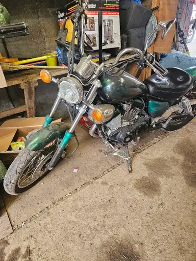 I have a 1995 Yamaha virargo. 250. It's a little on the smaller side of engines, but certainly never...