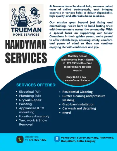 HANDYMAN SERVICES, View more