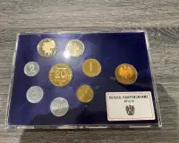 New AUSTRIA,  SET 2 GROSCHEN - 20 SCHILLING 1984 8 Proof Coins 