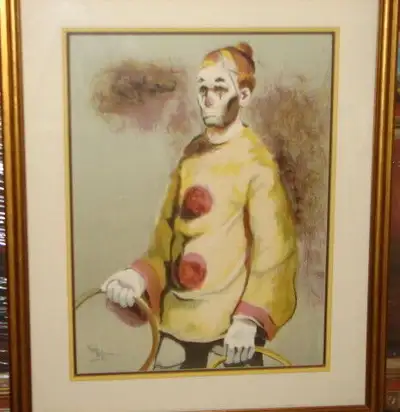 Limited Edition Alfieri Clown Portrait, View more