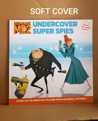 DESPICABLE ME 2 BOOKS.  PRICES IN AD