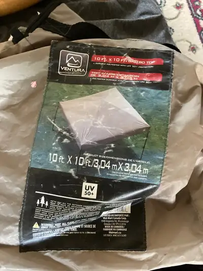 Gazebo Top Cover and Mesh Curtains 10x10, View more