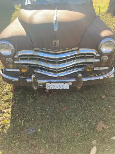 Complete car Have ownership Straight 6 No trades Not running Project car Original paint