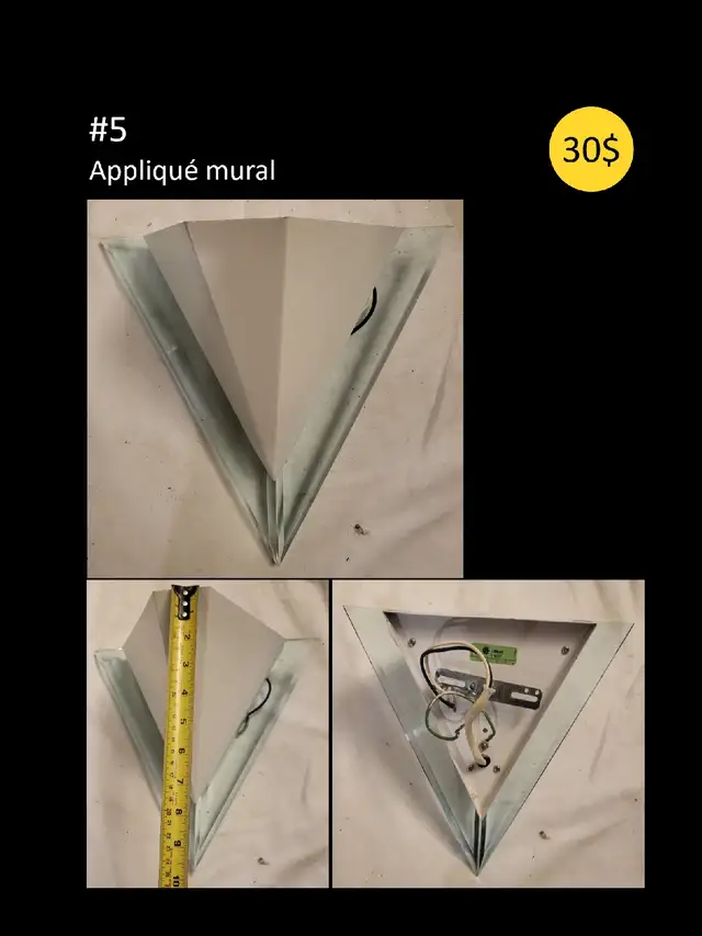 Applique Murale in Indoor Lighting & Fans in City of Montréal - Image 2