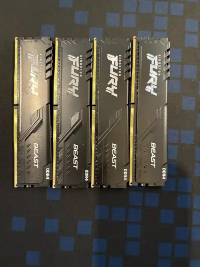 FURY DDR4 64GB(4x16), View more