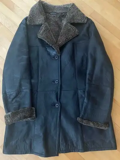 Manteau en cuir pour homme - XL, View more