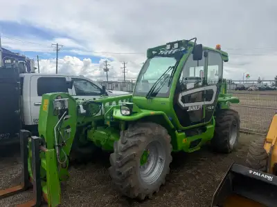2023 Merlo P72.10 Plus Telehandler with only 1,534 hours, Perkins 4 cyl DSL Engine 100 kW 134 HP. 31...