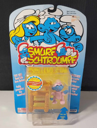 Vintage 1996 Irwin Baby Smurf Figure