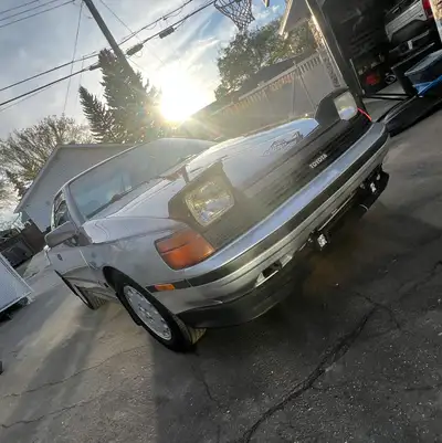 1989 Toyota Celica GTS st162 – A classic in incredible condition for its age. This car is completely...