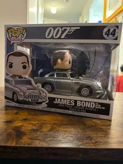 Funko Pop! Rides 007 James Bond Aston Martin DB5 #44, View more