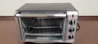 Almost new Black & Decker convection toaster oven