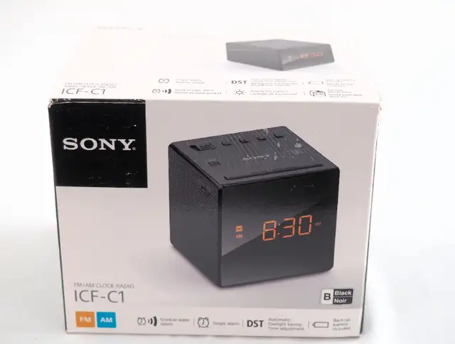 Sony FM/AM Clock Radio ICF-C1 in General Electronics in St. Albert - Image 3