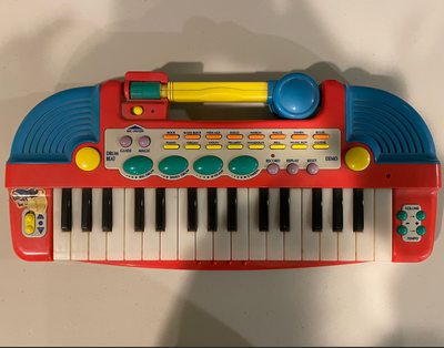 Vintage Radio Shack Children’s Electronic Keyboard w/ Microphone, View more