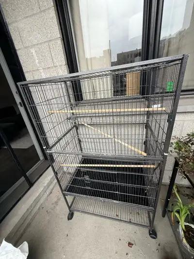large parrot cage , View more